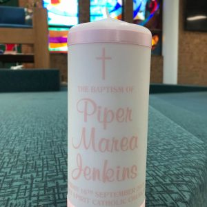 Baptism Christening Candle